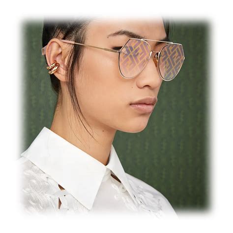 fendi aviators|fendi eyeline aviator sunglasses.